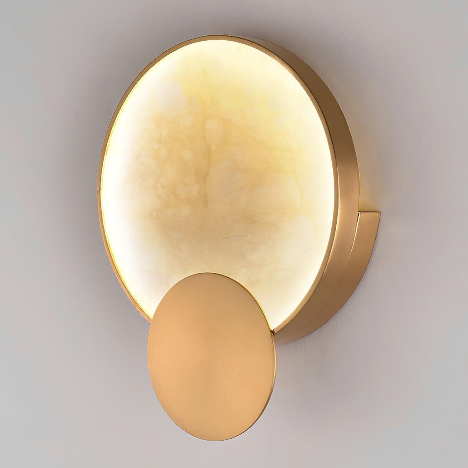 Terra Svet Alabaster Wall Sconce - Luxehomezone
