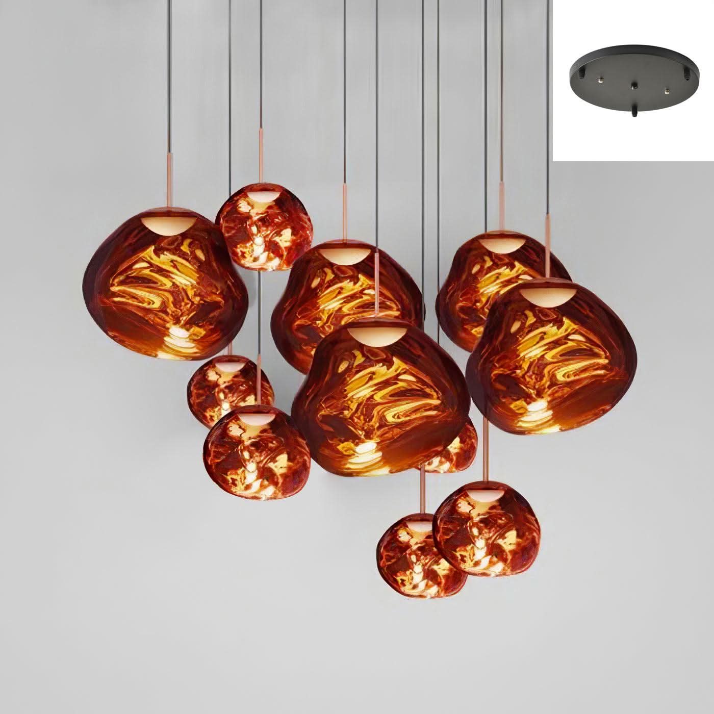 Lava Round Pendant - Luxehomezone