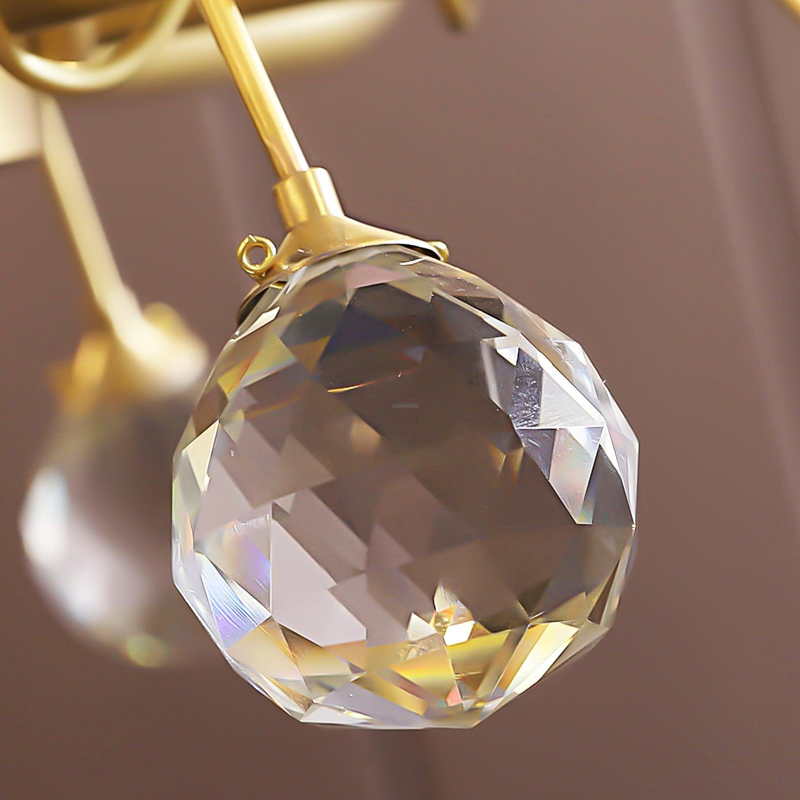 Shell Crystal Chandelier with 3/6/8 heads - Luxehomezone