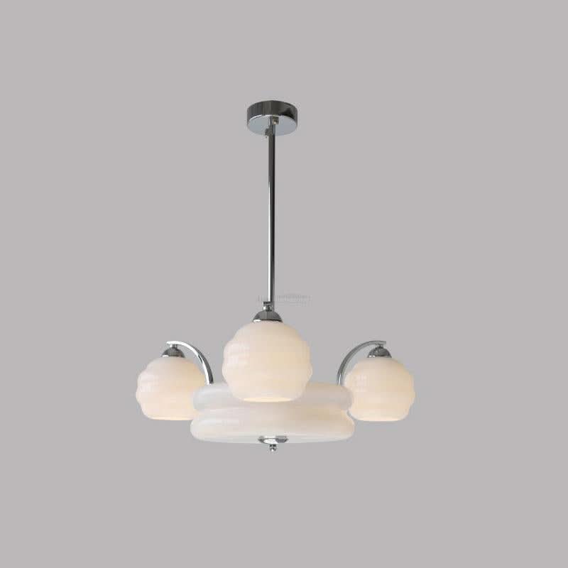 Art Deco Vintage Chandelier with 3+1 heads/5+1 heads - Luxehomezone