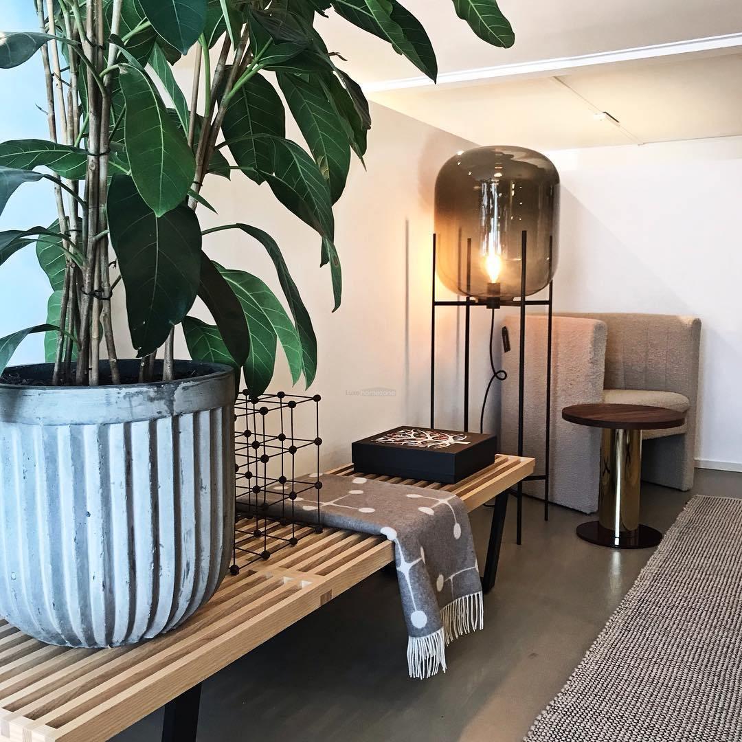 Oda Floor lamp ∅ 18.9″ - Luxehomezone