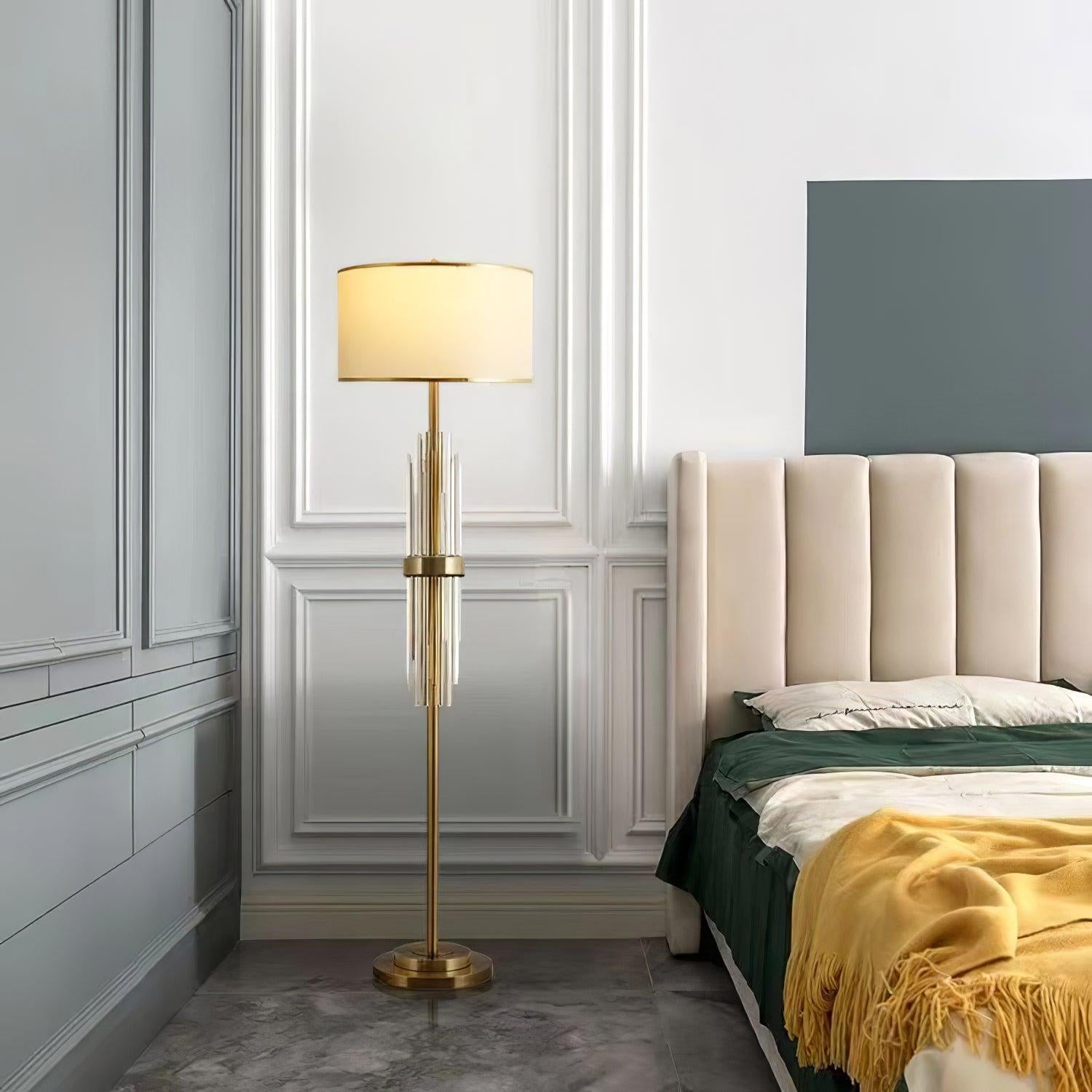 Alston Floor Lamp  ∅ 13.8″ - Geometry-1-Luxehomezone