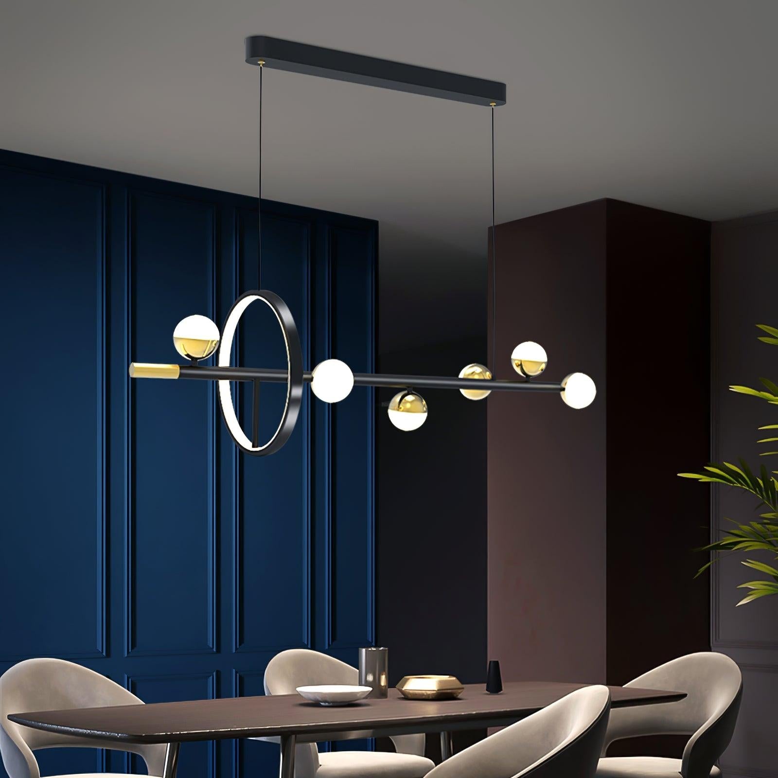 Alonso Linear Chandelier - Hailey-1-Luxehomezone