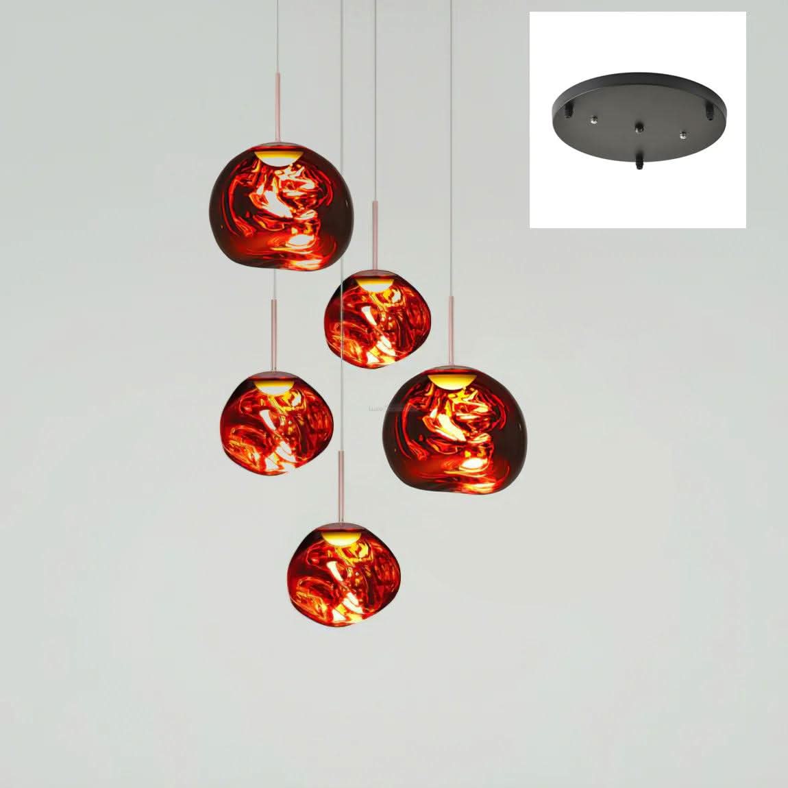 Lava Round Pendant - Luxehomezone