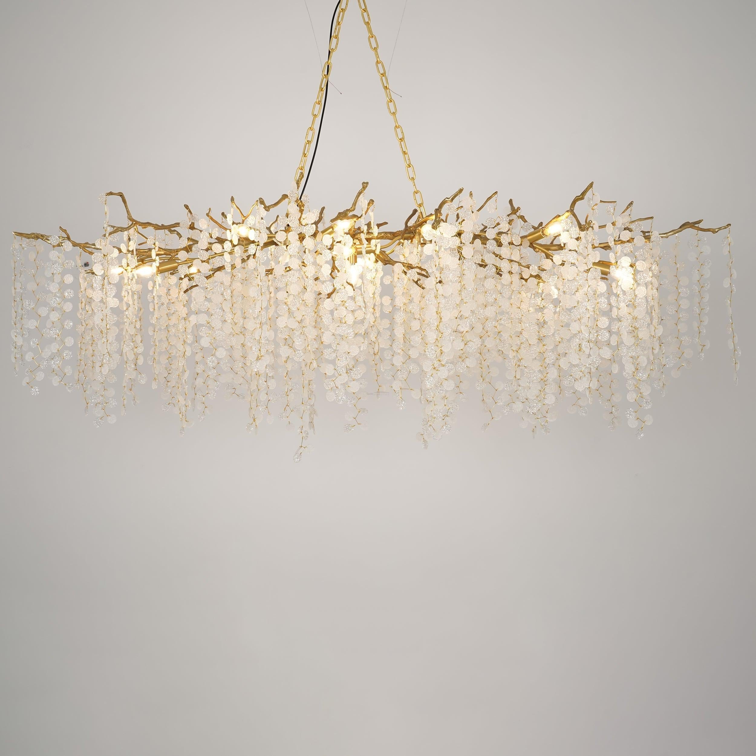 Shiro Noda Crystal Type Chandelier - Branch-1-Luxehomezone