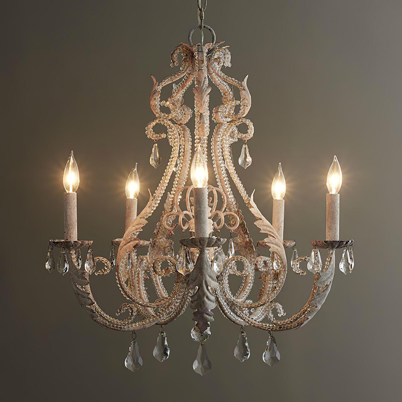 Candle Style Holder Chandelier with 5/6/8 heads - Candle-1-Luxehomezone