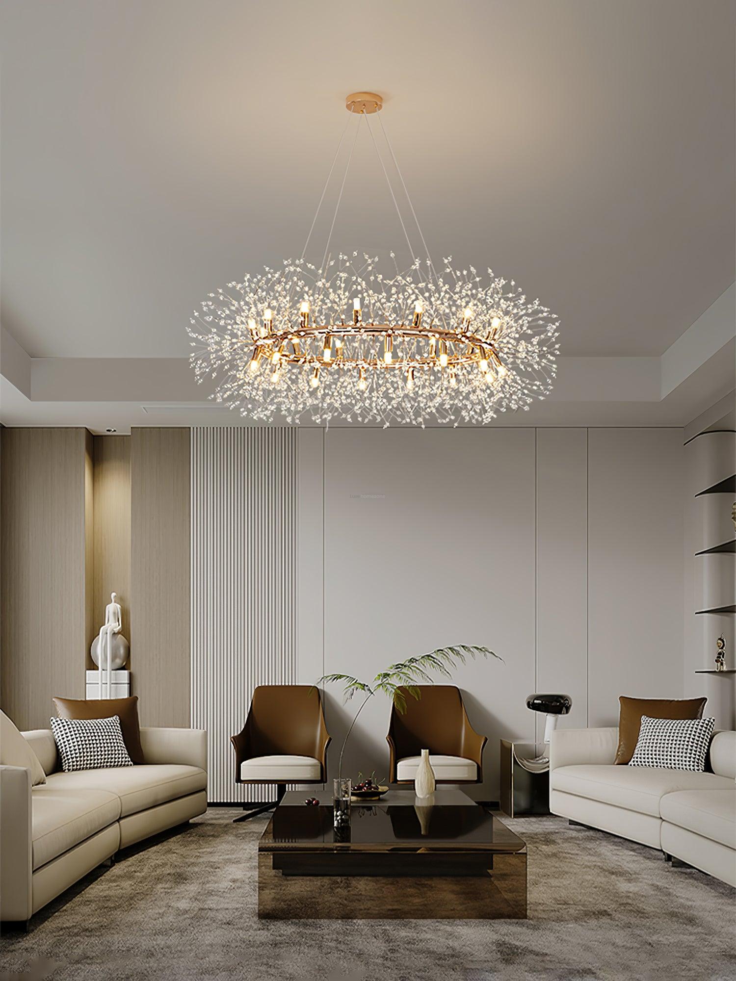 Dandelion Chandelier Bloom - Urchin-1-Luxehomezone