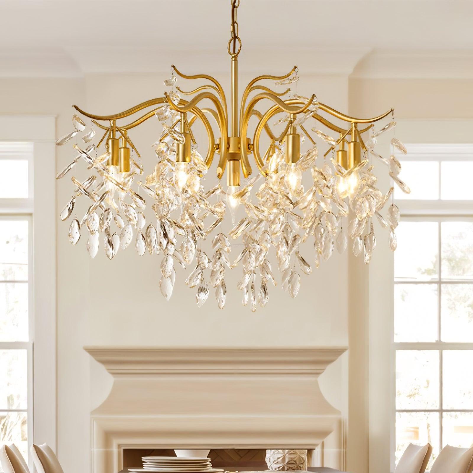 Dorale Chandelier with 7/9/11 heads - Luxehomezone