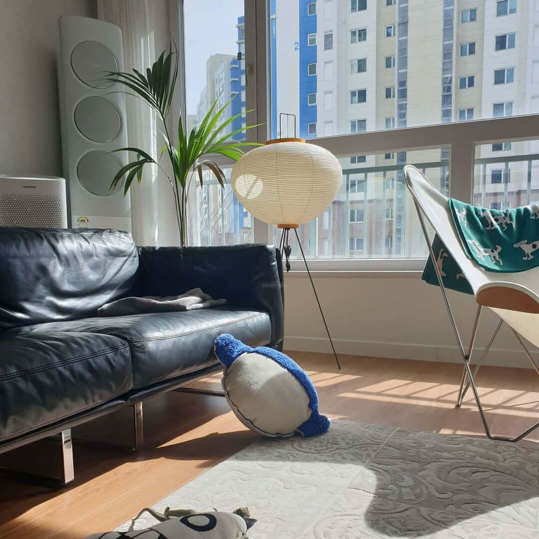 Akari Paper Floor Lamp - Luxehomezone