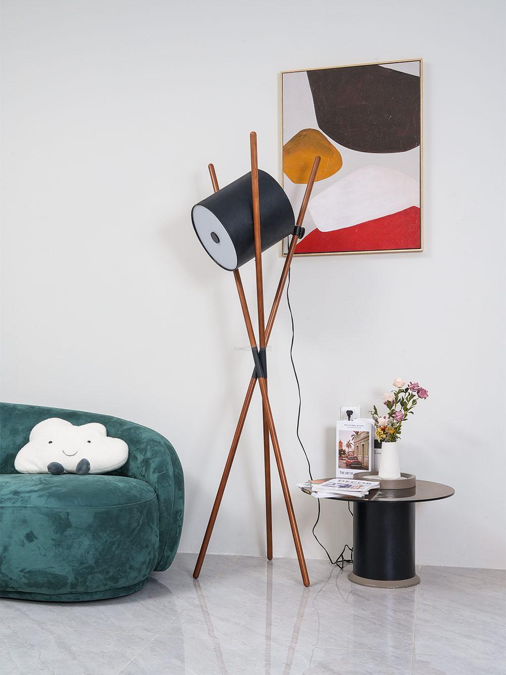 Shift Lamp Floor Lamp ∅ 22.8″ - Lava-1-Luxehomezone