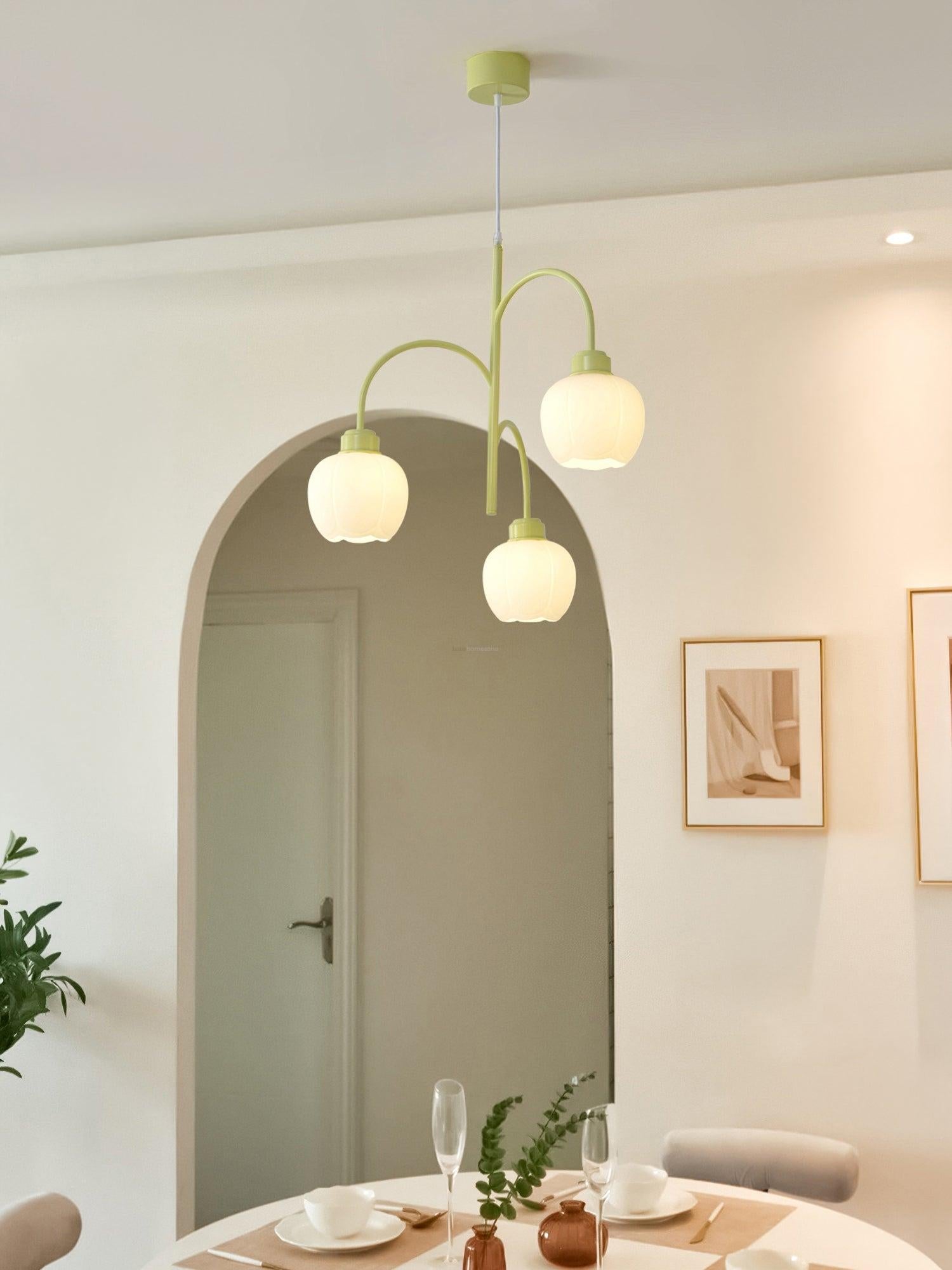 Lustra Flower Chandelier Dia 45cm - Zahara-1-Luxehomezone