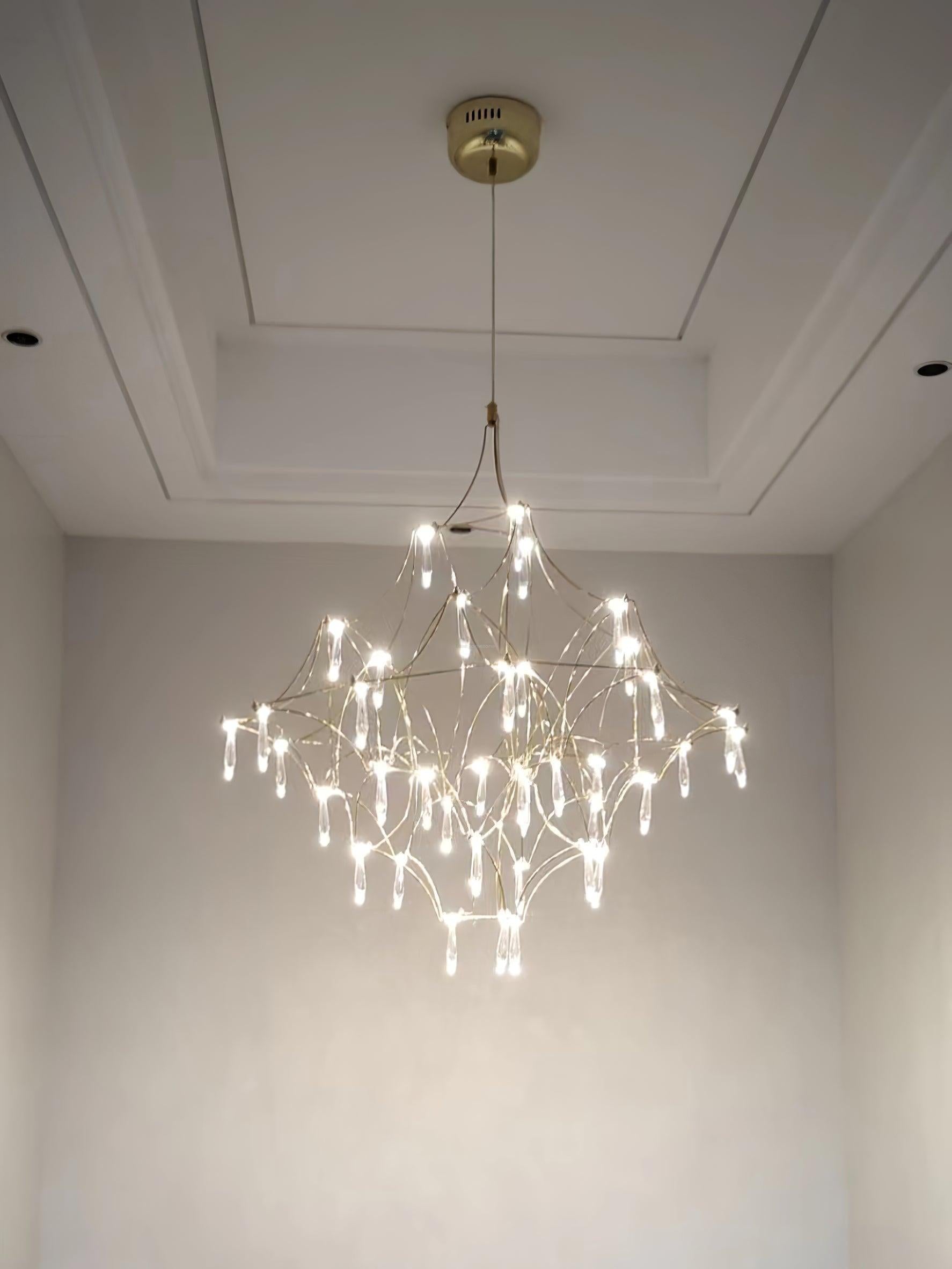Candle Style Mira Chandeliers ∅ 23.6″ ∅ 31.5″ - Candle-1-Luxehomezone