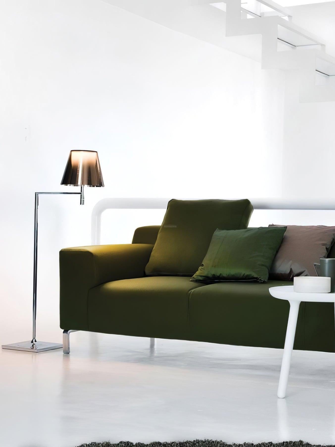 Chrome Prism Bending Floor Lamps - Bent-1-Luxehomezone