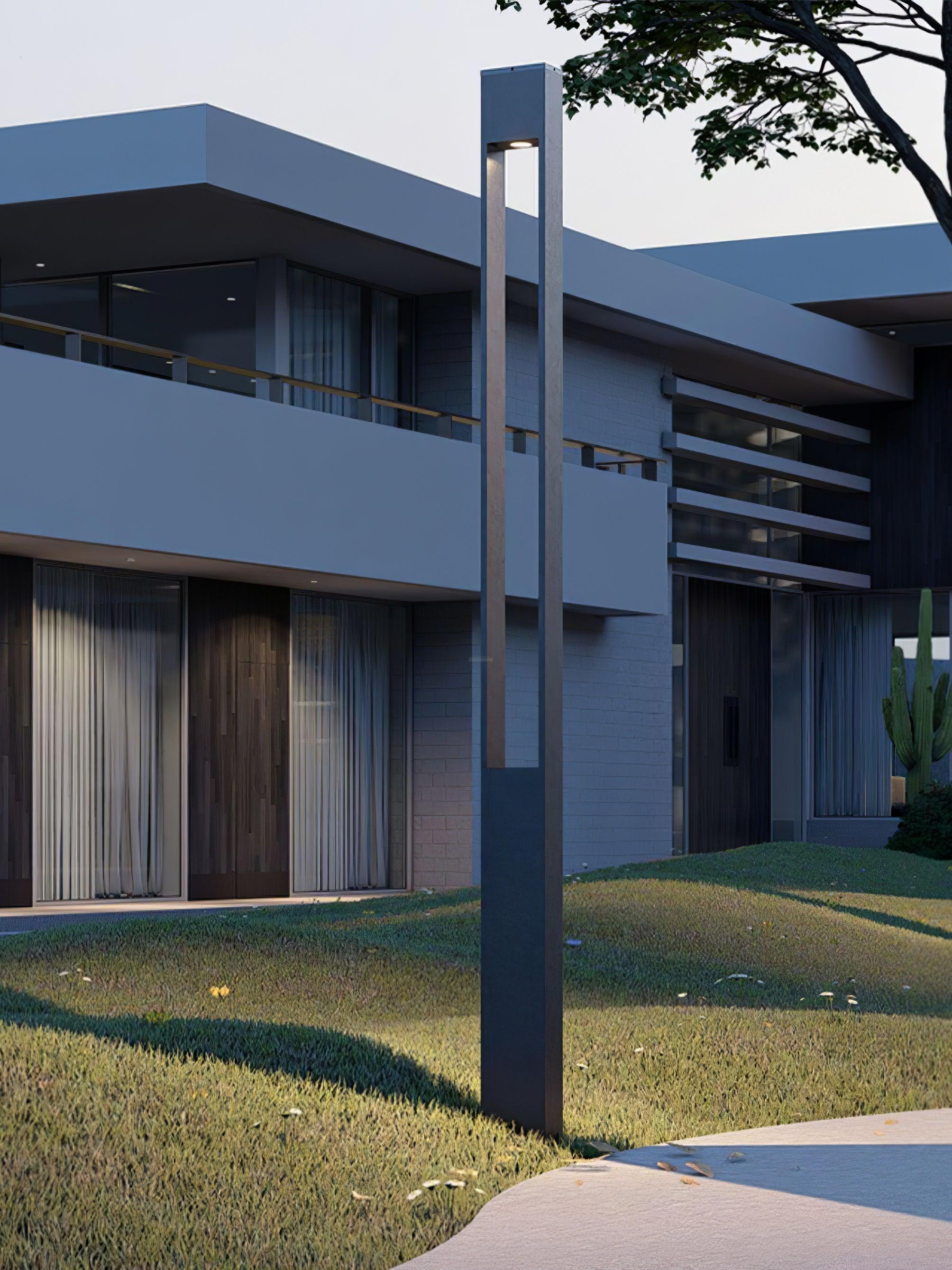 Pole Outdoor Floor Lamp - Pillar-1-Luxehomezone