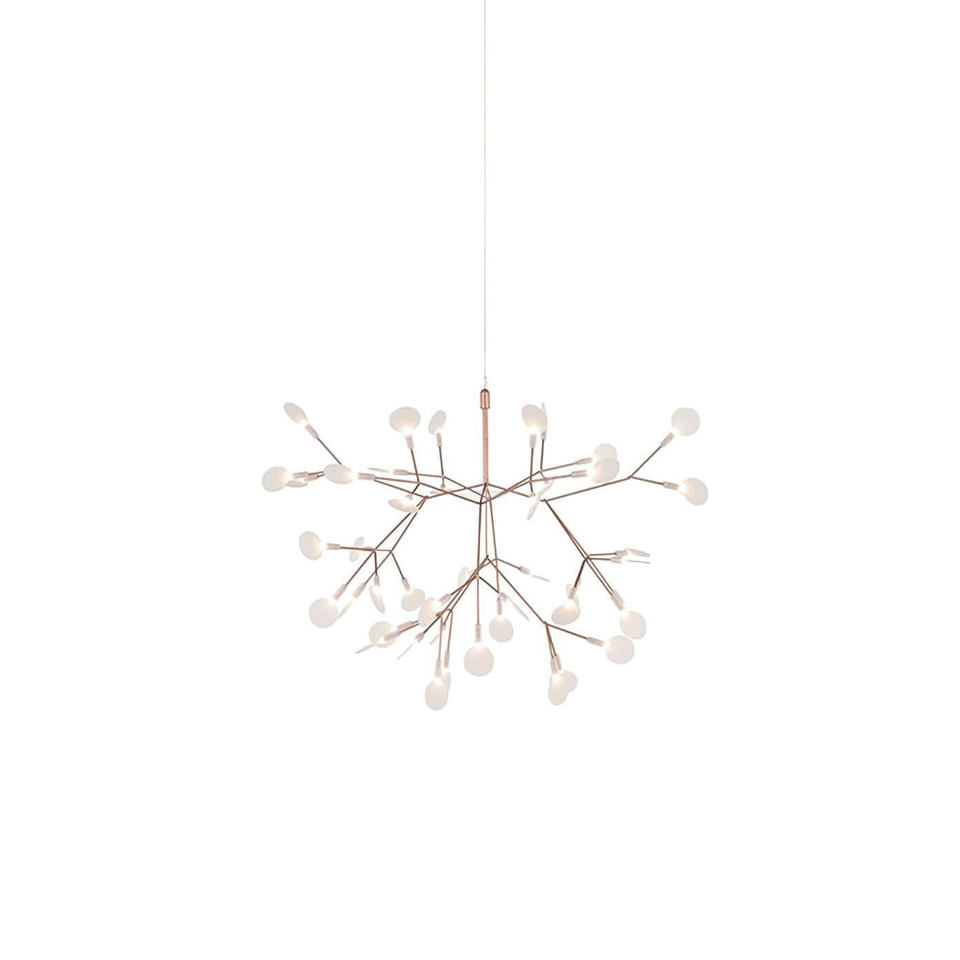 Rose Gold Firefly Chandelier - Branch-1-Luxehomezone