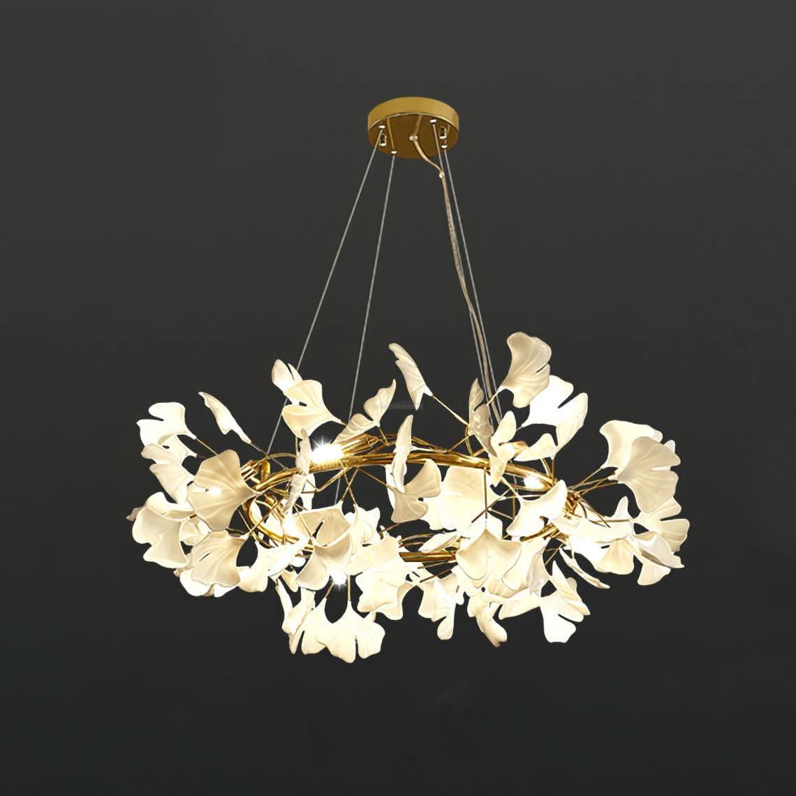 Gingko Chandelier Style O - Luxehomezone