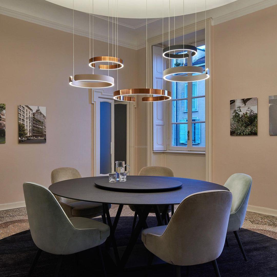 Circular Style Chandelier - ring-1-Luxehomezone