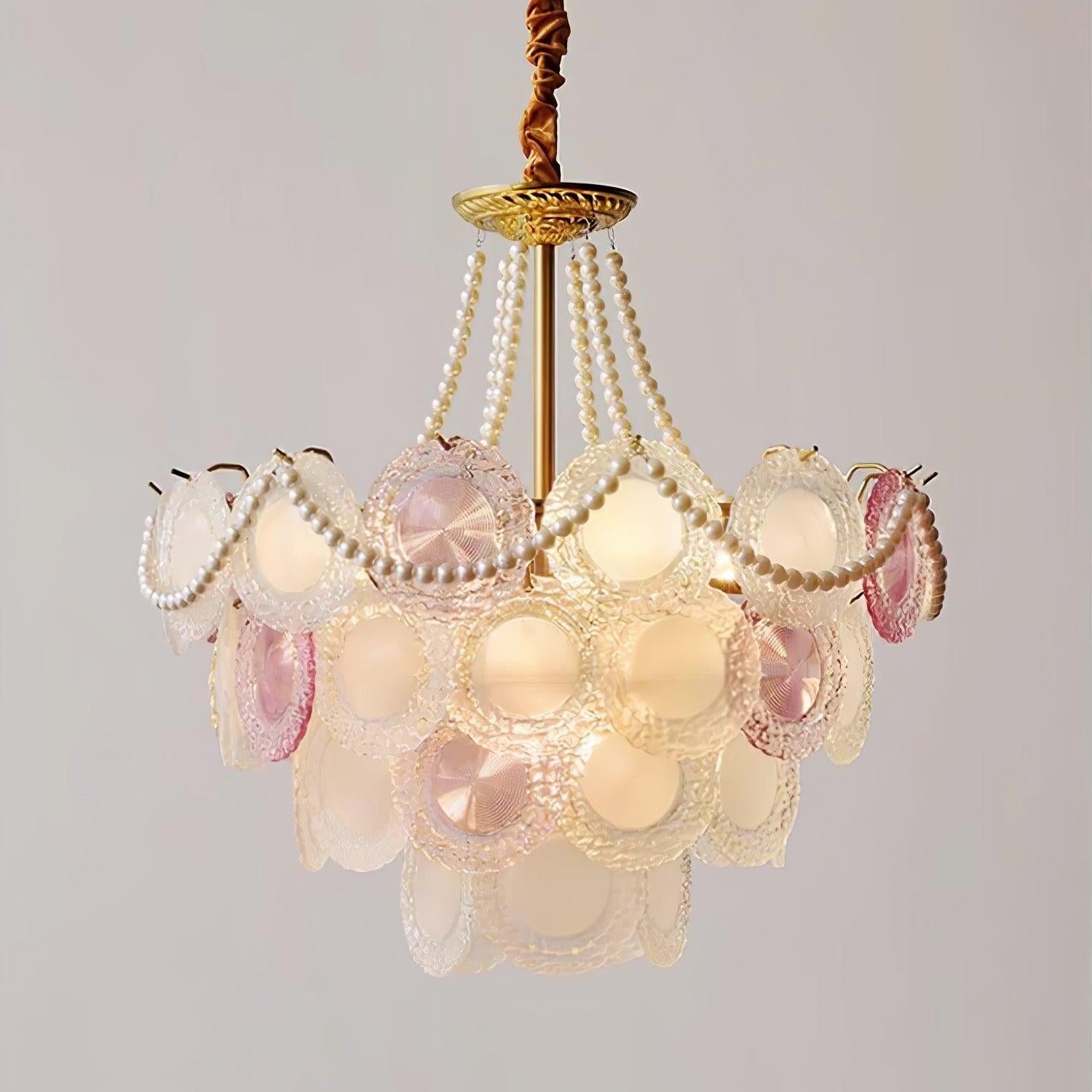 Rainbow Chandelier with Round/Long canopy - Luxehomezone