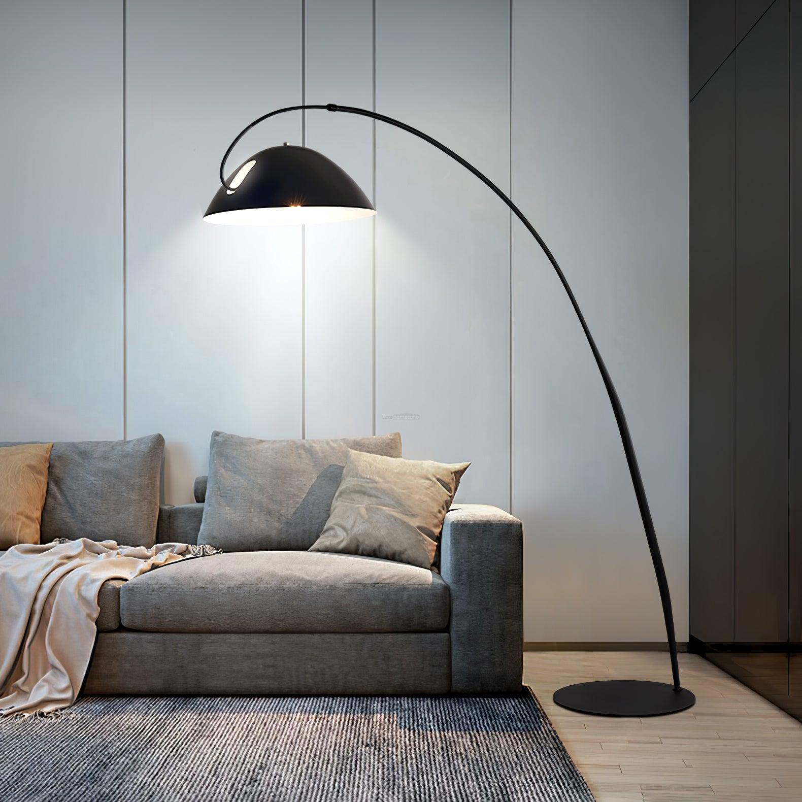 Pluma Floor Lamp ∅ 57.5″ - Bent-1-Luxehomezone