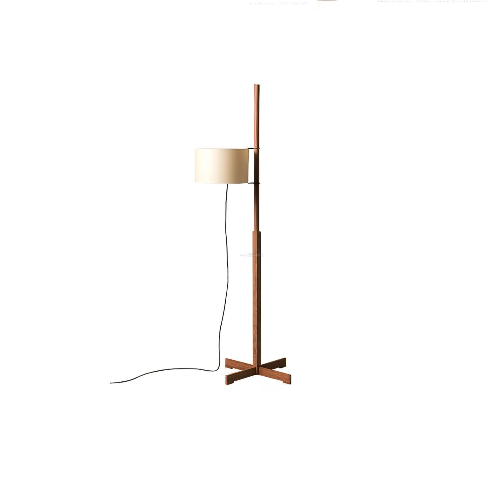Svelte Silhouette Floor Light - Wood-1-Luxehomezone
