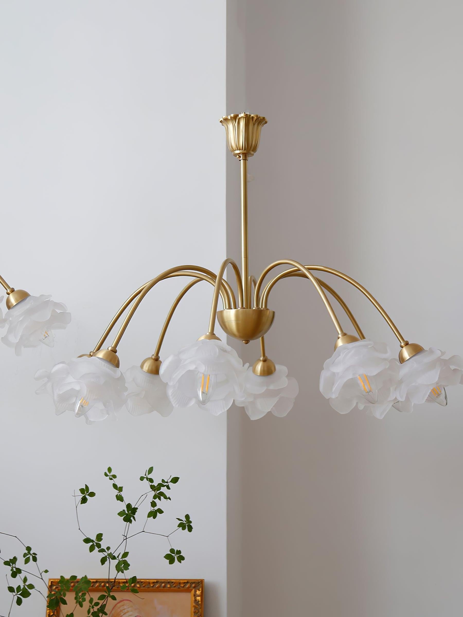 Roses Chandelier with 5/6/8 heads