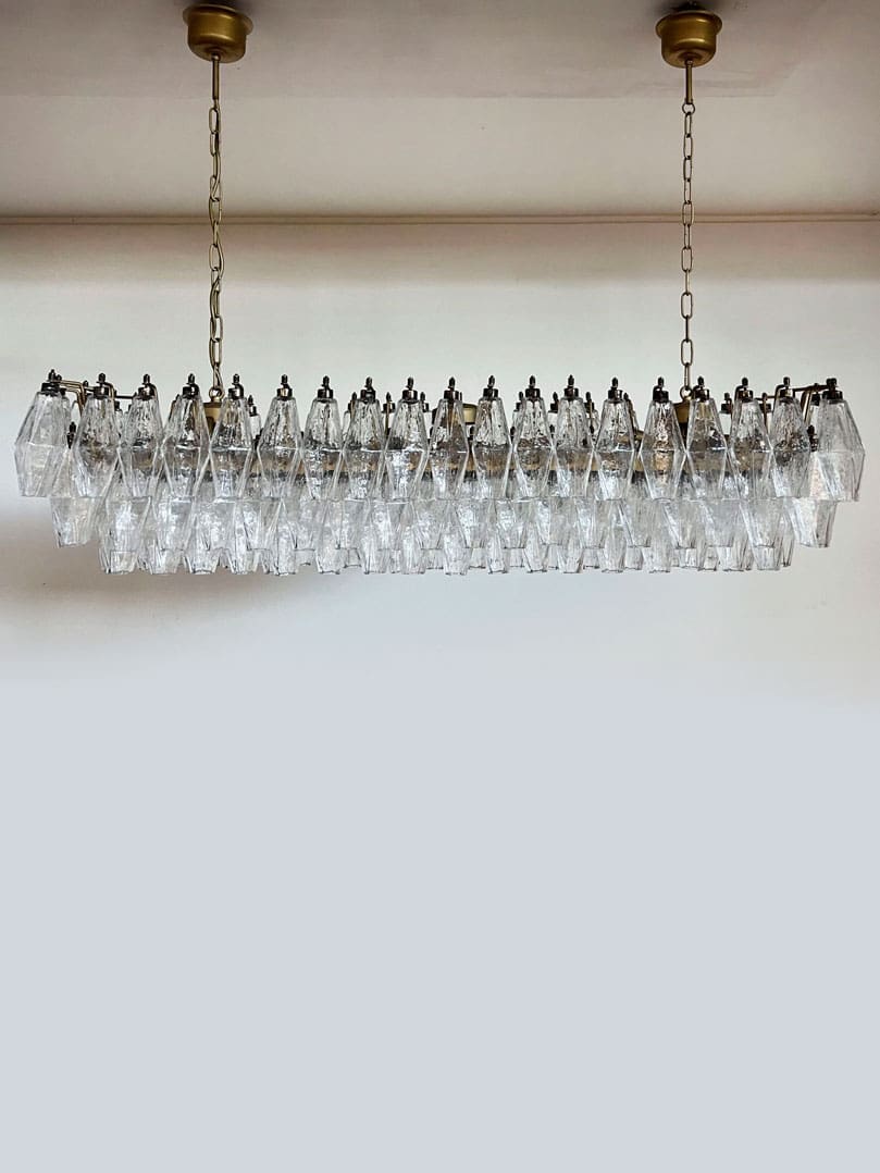 Florence Murano Chandelier Poliedr 138 glass