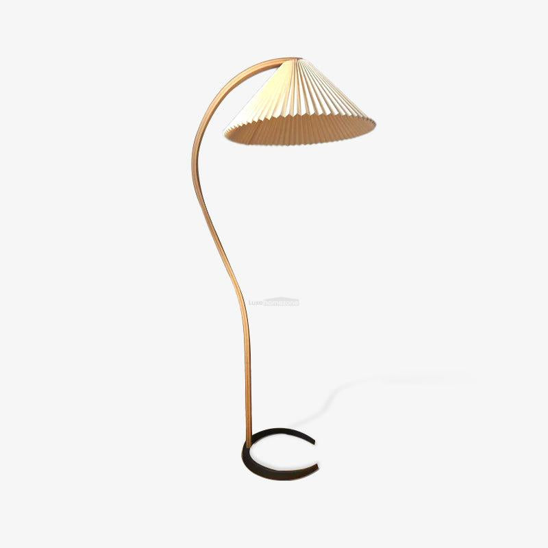 Caprany Floor Lamp - Drapery-1-Luxehomezone