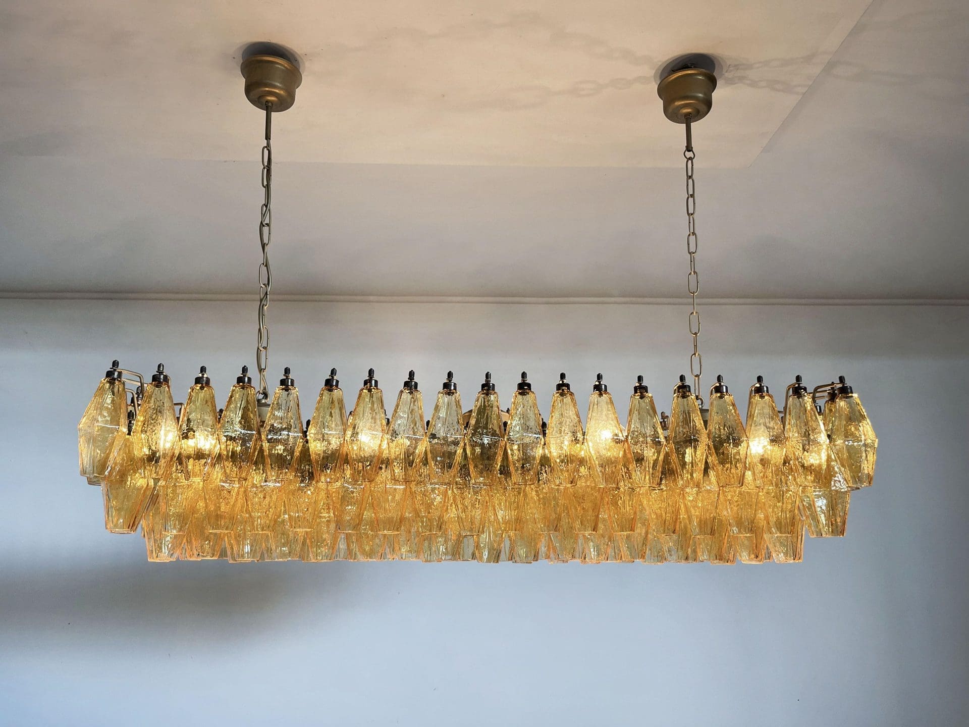 Florence Murano Chandelier Poliedr 138 glass