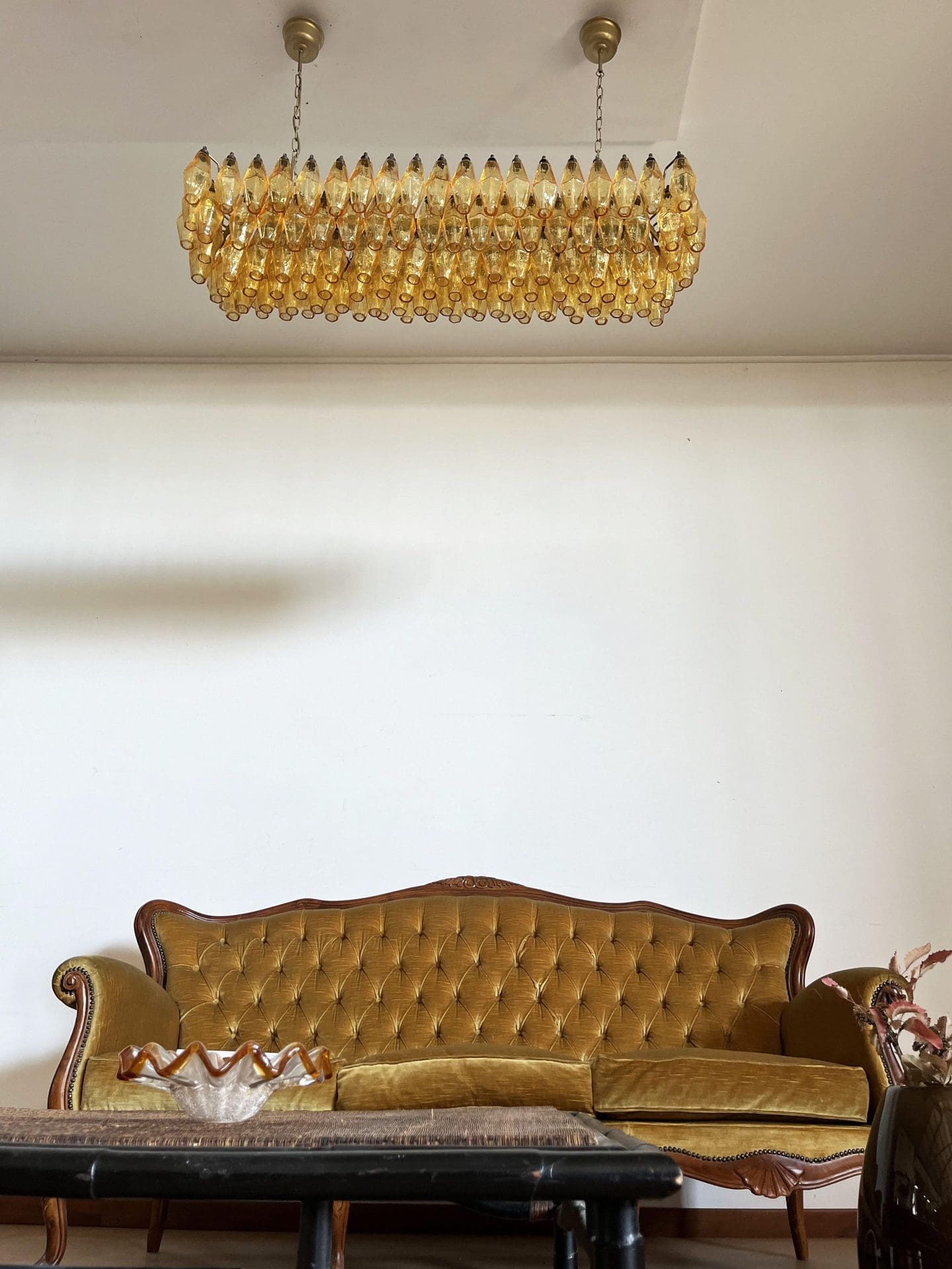 Florence Murano Chandelier Poliedr 138 glass