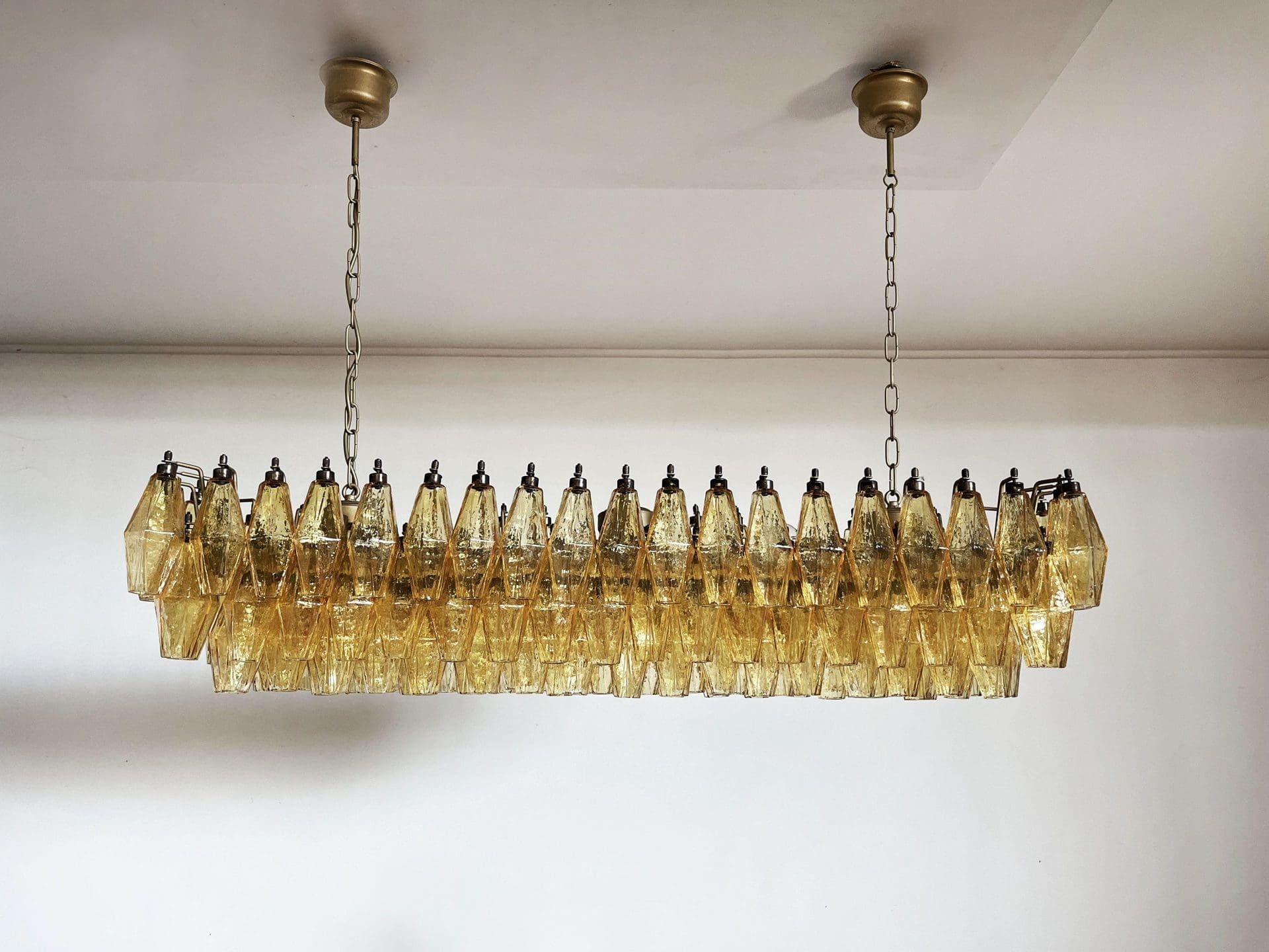 Florence Murano Chandelier Poliedr 138 glass