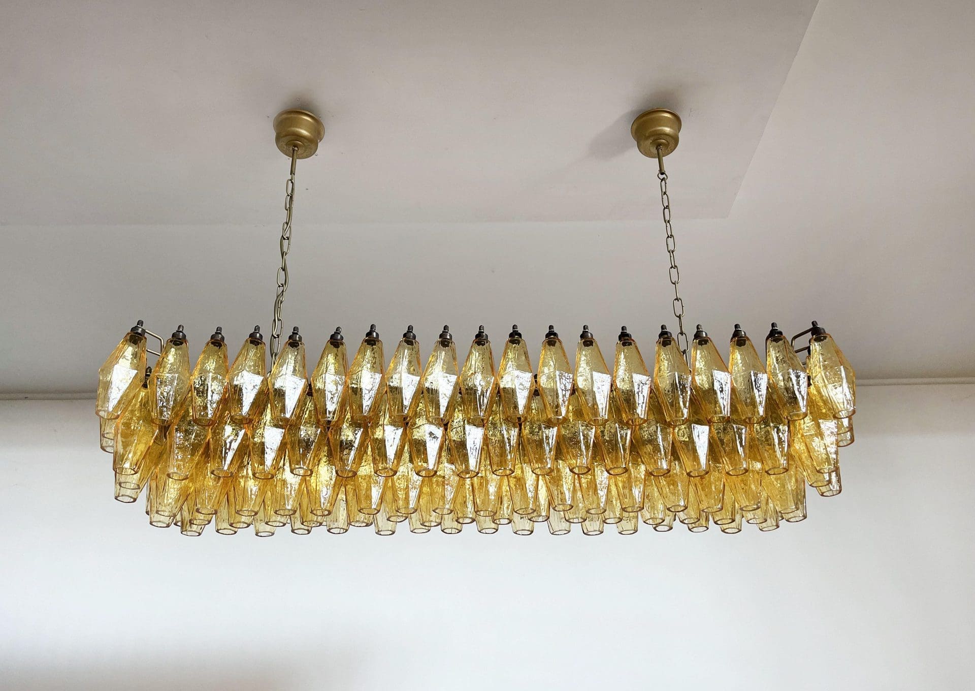 Florence Murano Chandelier Poliedr 138 glass