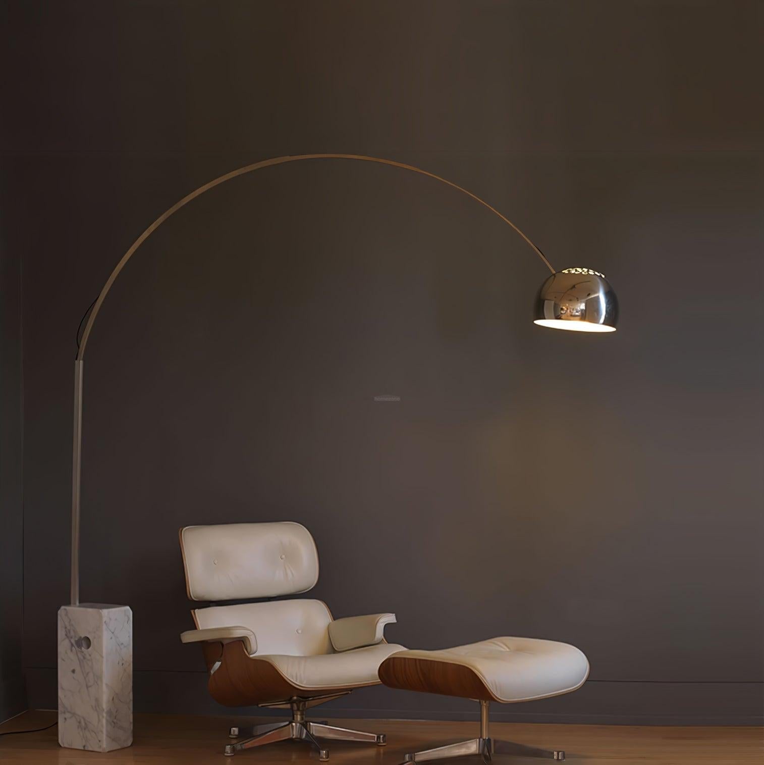 Arco Floor Light - Alabaster-1-Luxehomezone