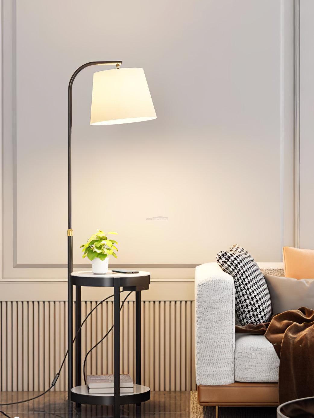 Lilah Floor Lamp ∅ 13.8″ - Luxehomezone
