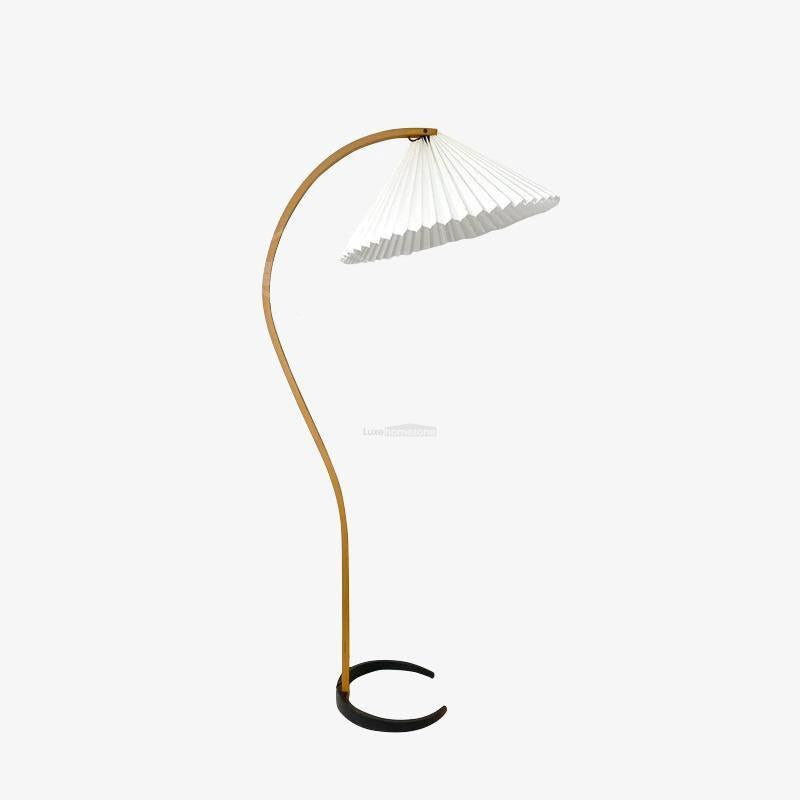 Caprany Floor Lamp - Drapery-1-Luxehomezone