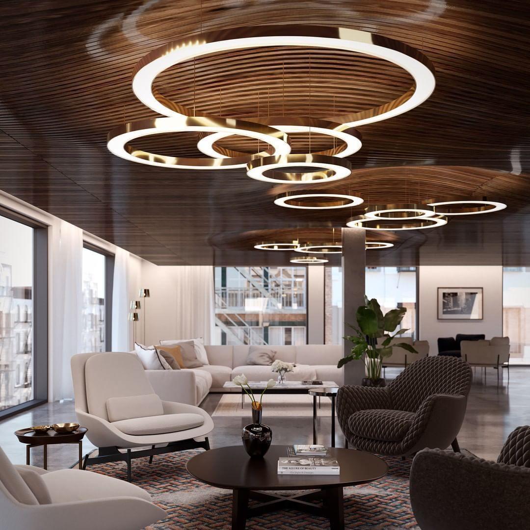Ring LED Pendant - Straps-1-Luxehomezone