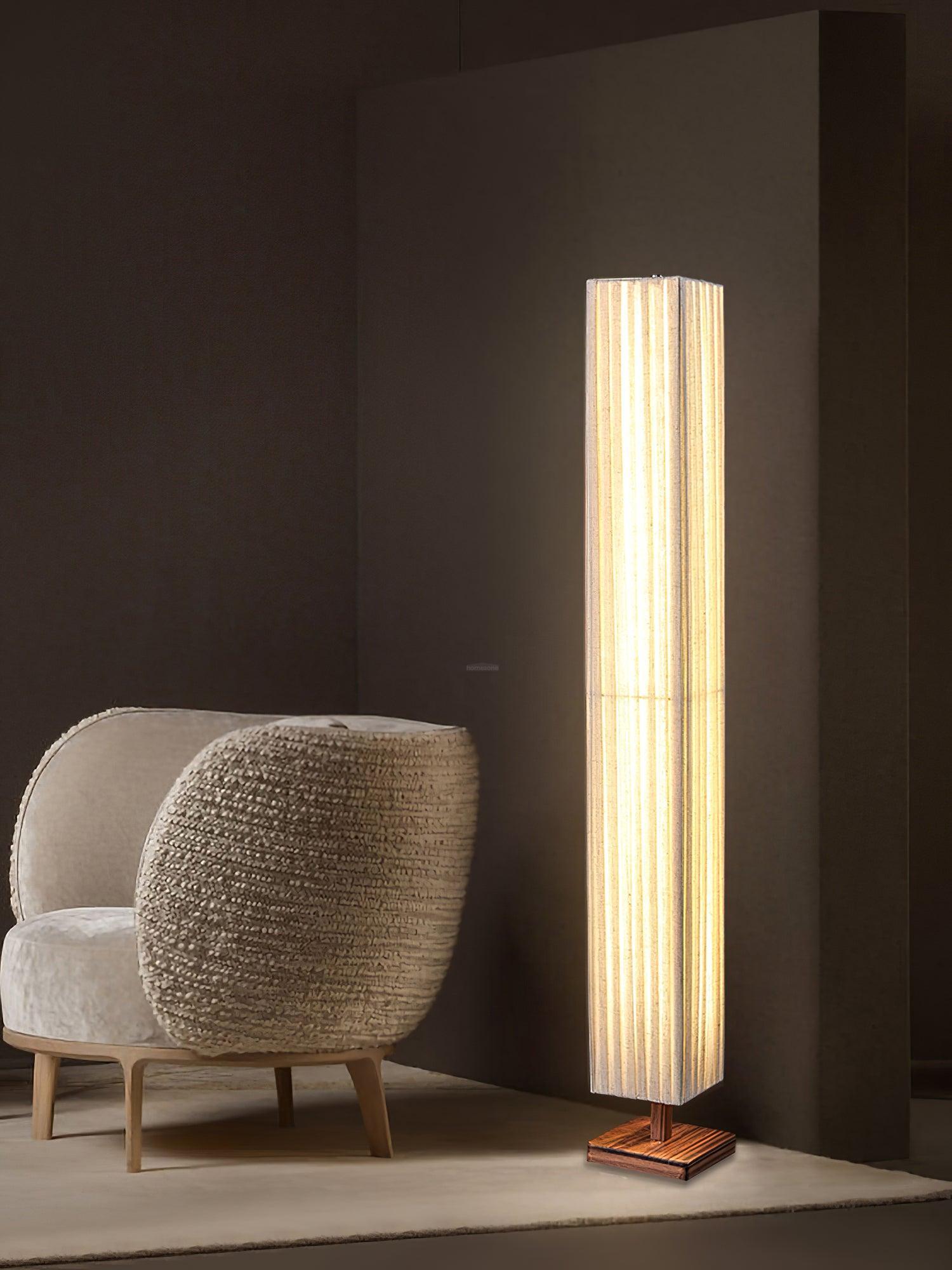 Bailey Floor Lamp ∅ 6.3″ - Pillar-1-Luxehomezone