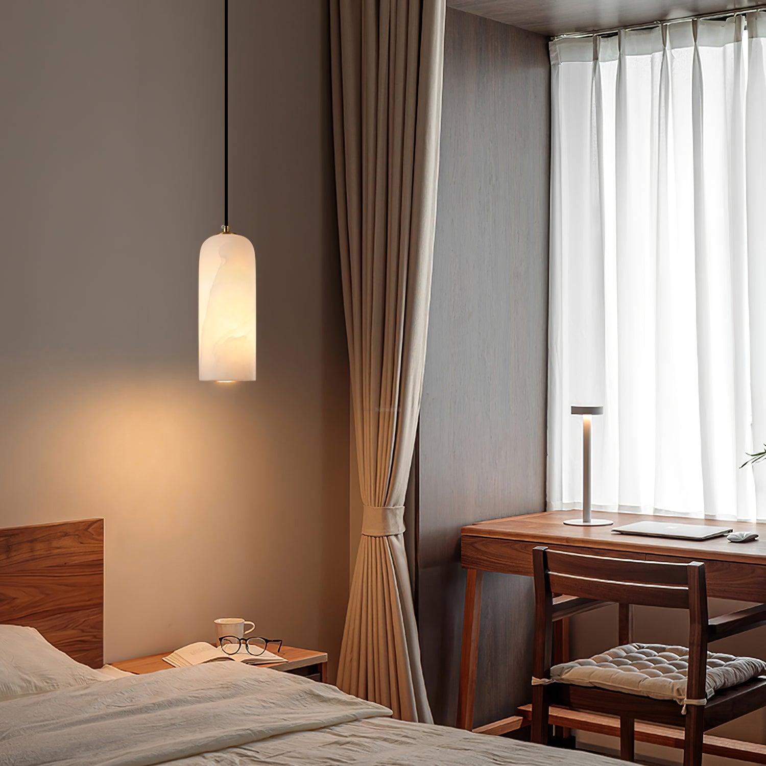 Monty Alabaster Pendant Light - Luxehomezone