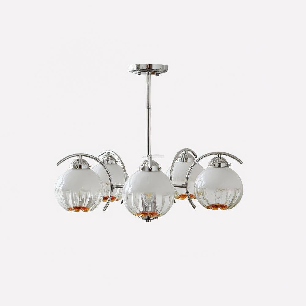 Litchford 5Lt Chandelier Φ 17.3″ - Bend-1-Luxehomezone