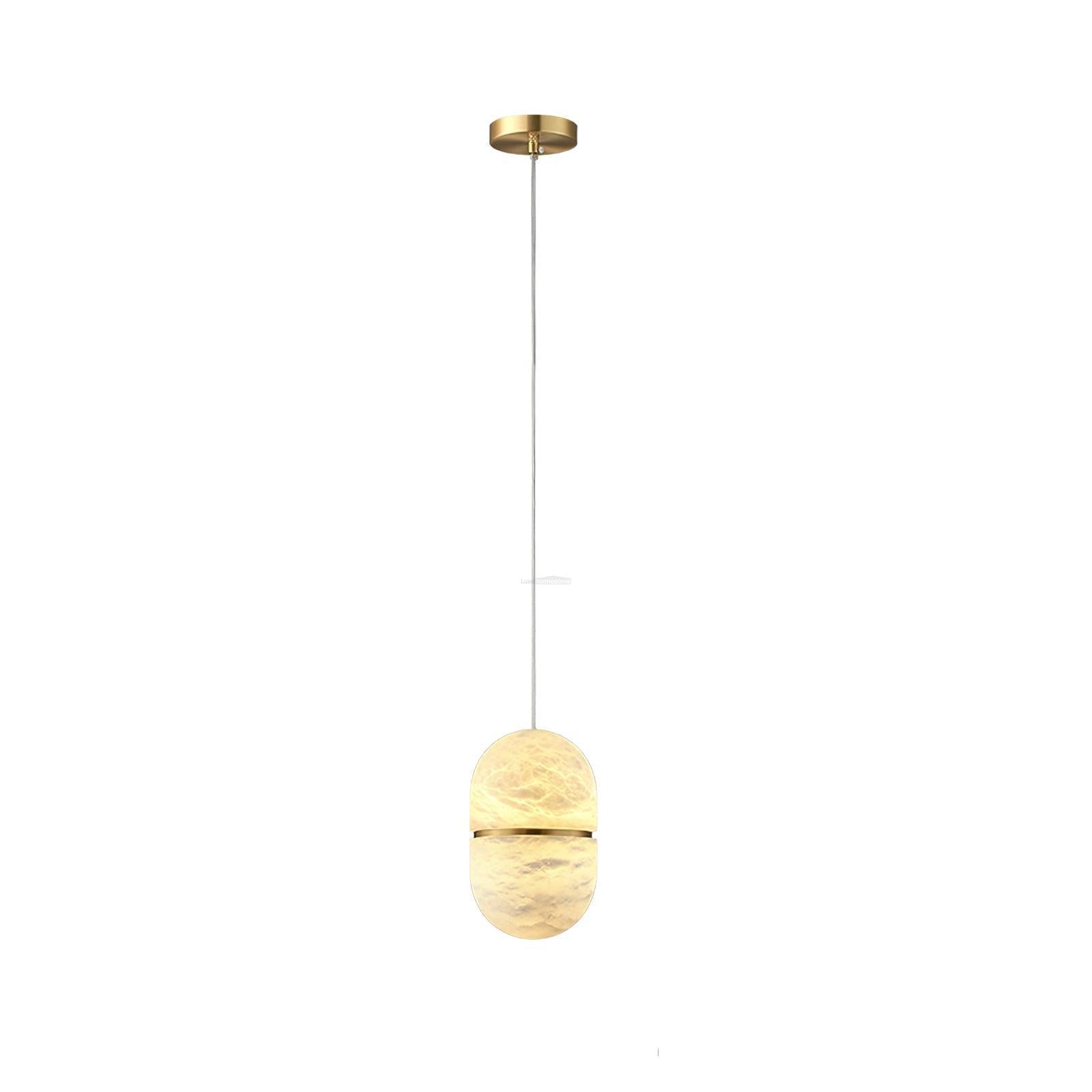 YUM Alabaster Pendant Light - Luxehomezone