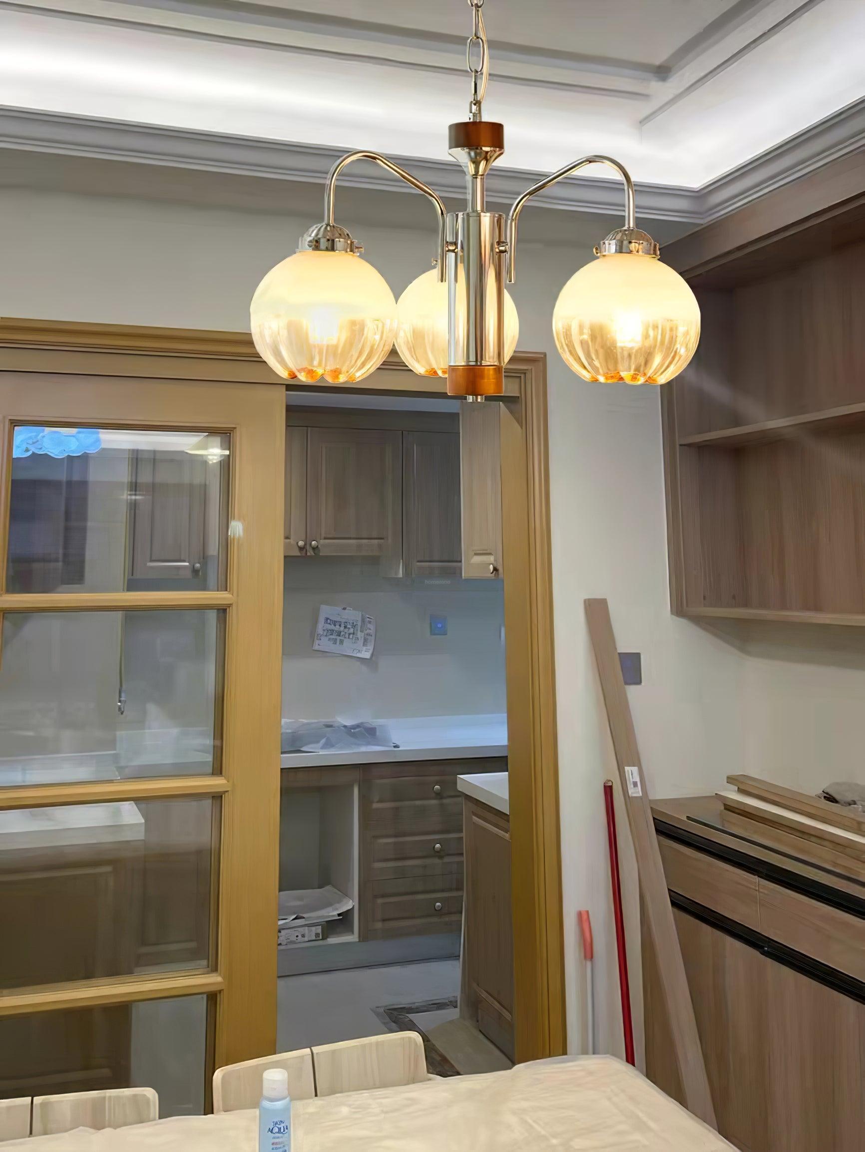 Flower Bud Chandelier ∅ 15.7″ - Bend-1-Luxehomezone