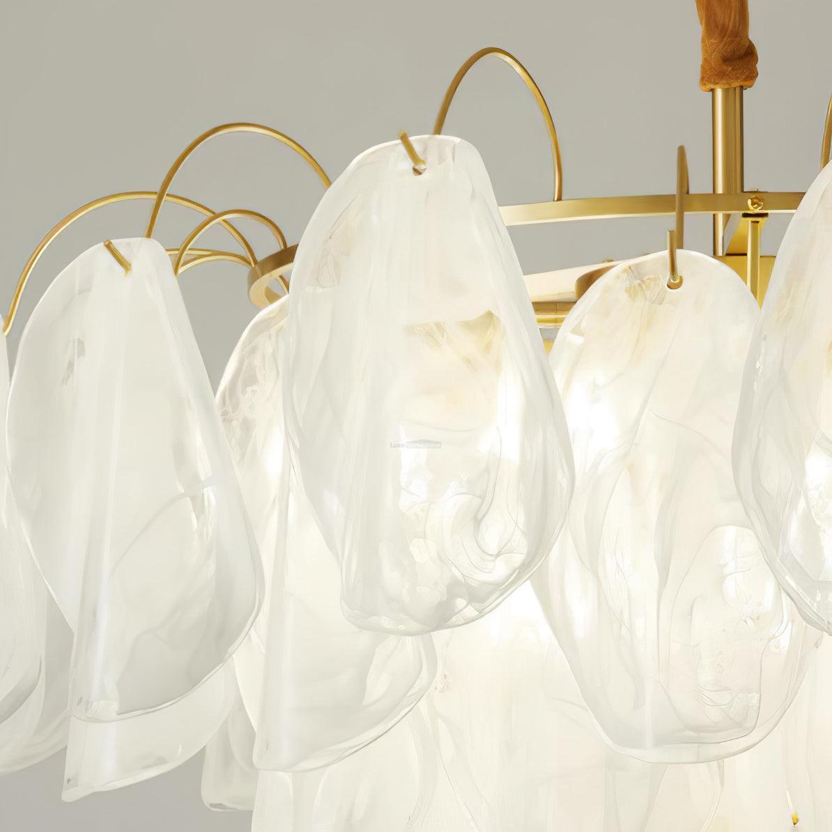 Multi Tier Cloud Glass Pendant - Cylinder-1-Luxehomezone