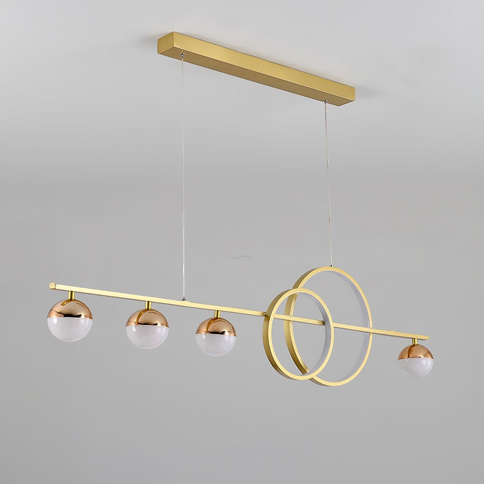Brooklyn Double Circle Chandelier L 47.2″ - Hailey-1-Luxehomezone