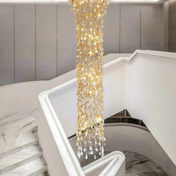 Solara Round Chandelier 59" Tree Branch