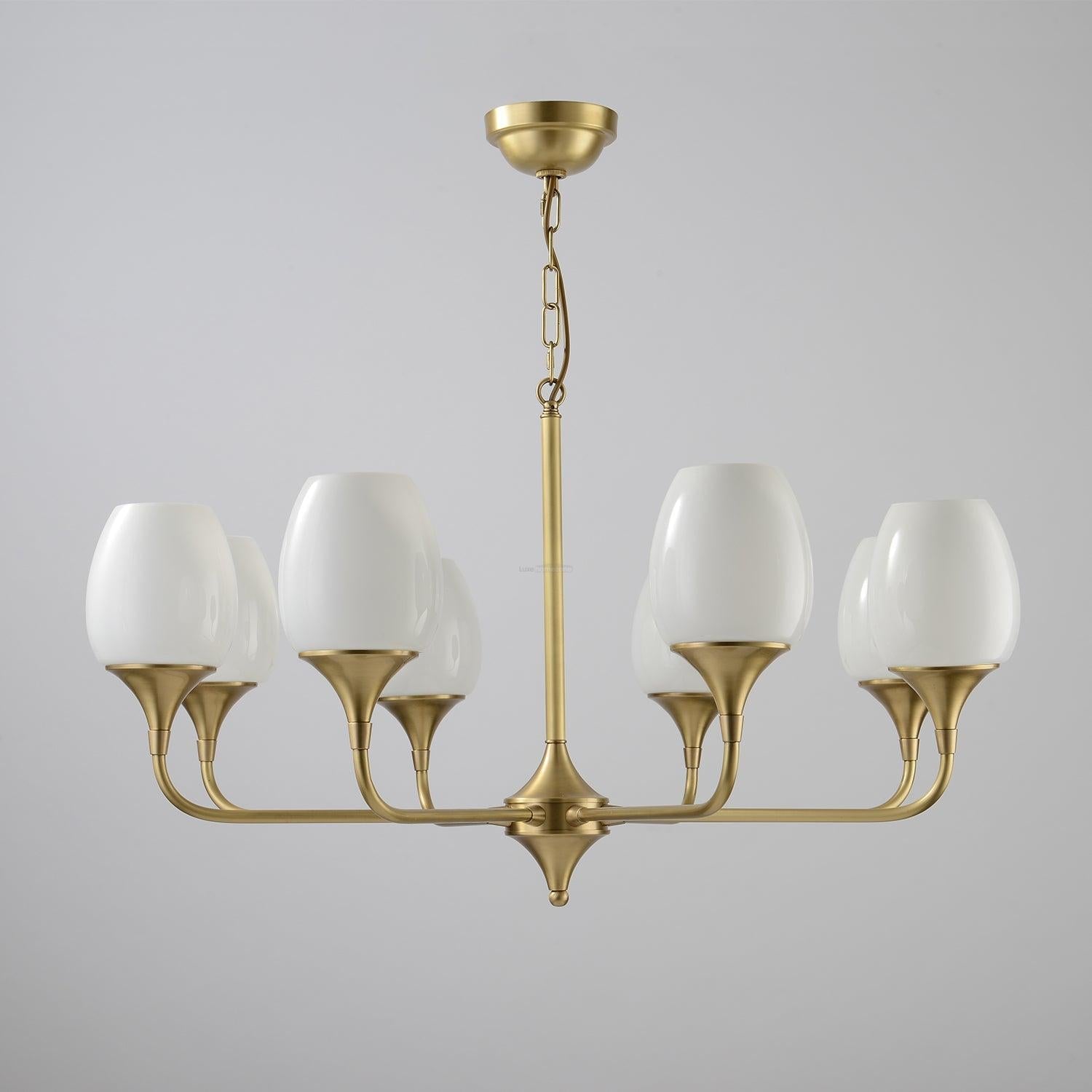 Charlie Chandelier ∅ 29.9″ - Bend-1-Luxehomezone