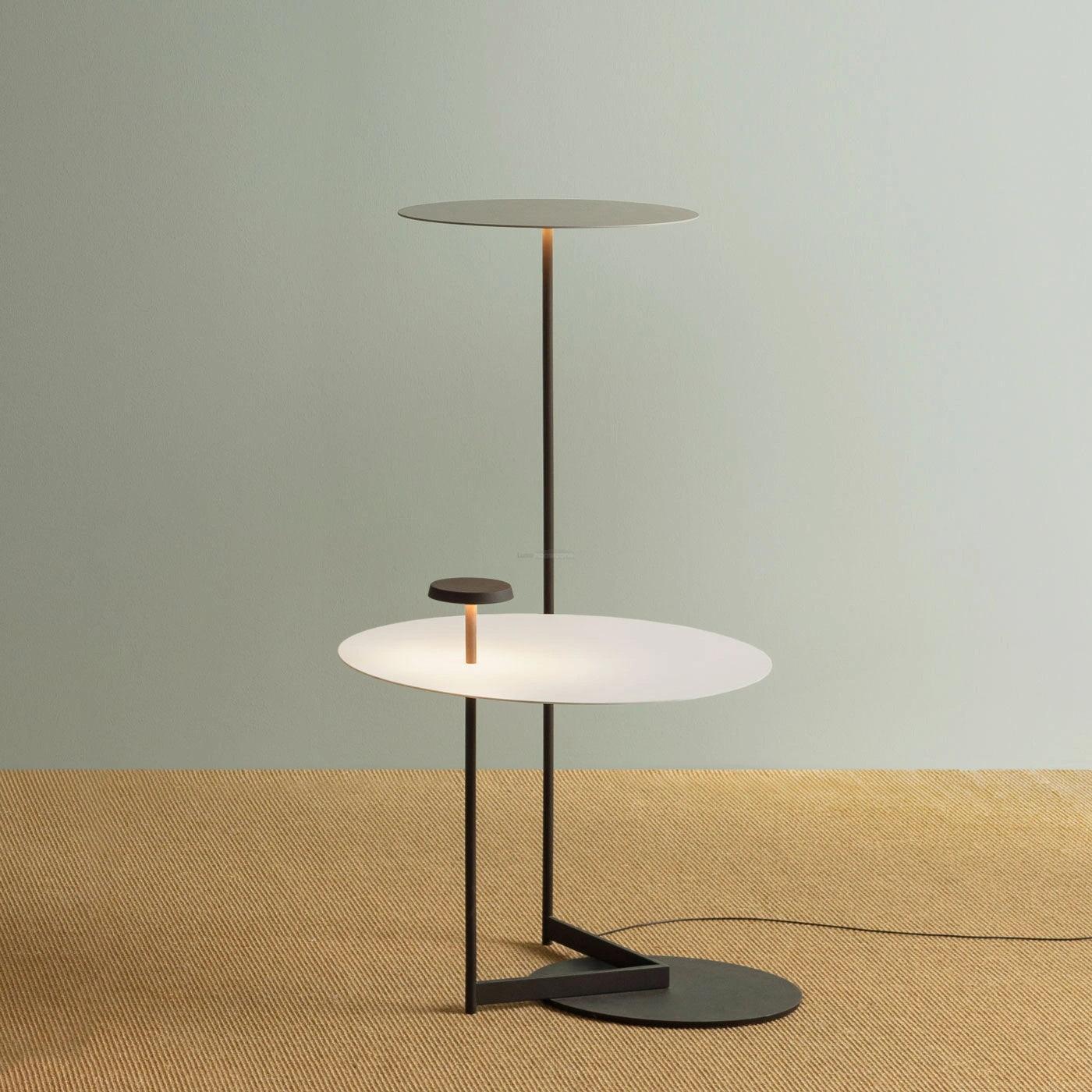 Flat Floor Lamp  ∅ 29.9″ - Luxehomezone