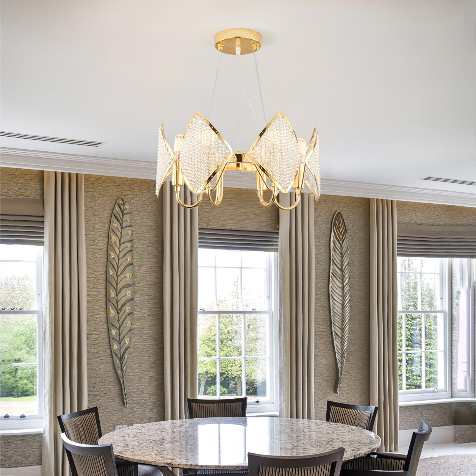 Holly Chandelier with 4/12/24 heads - Luxehomezone