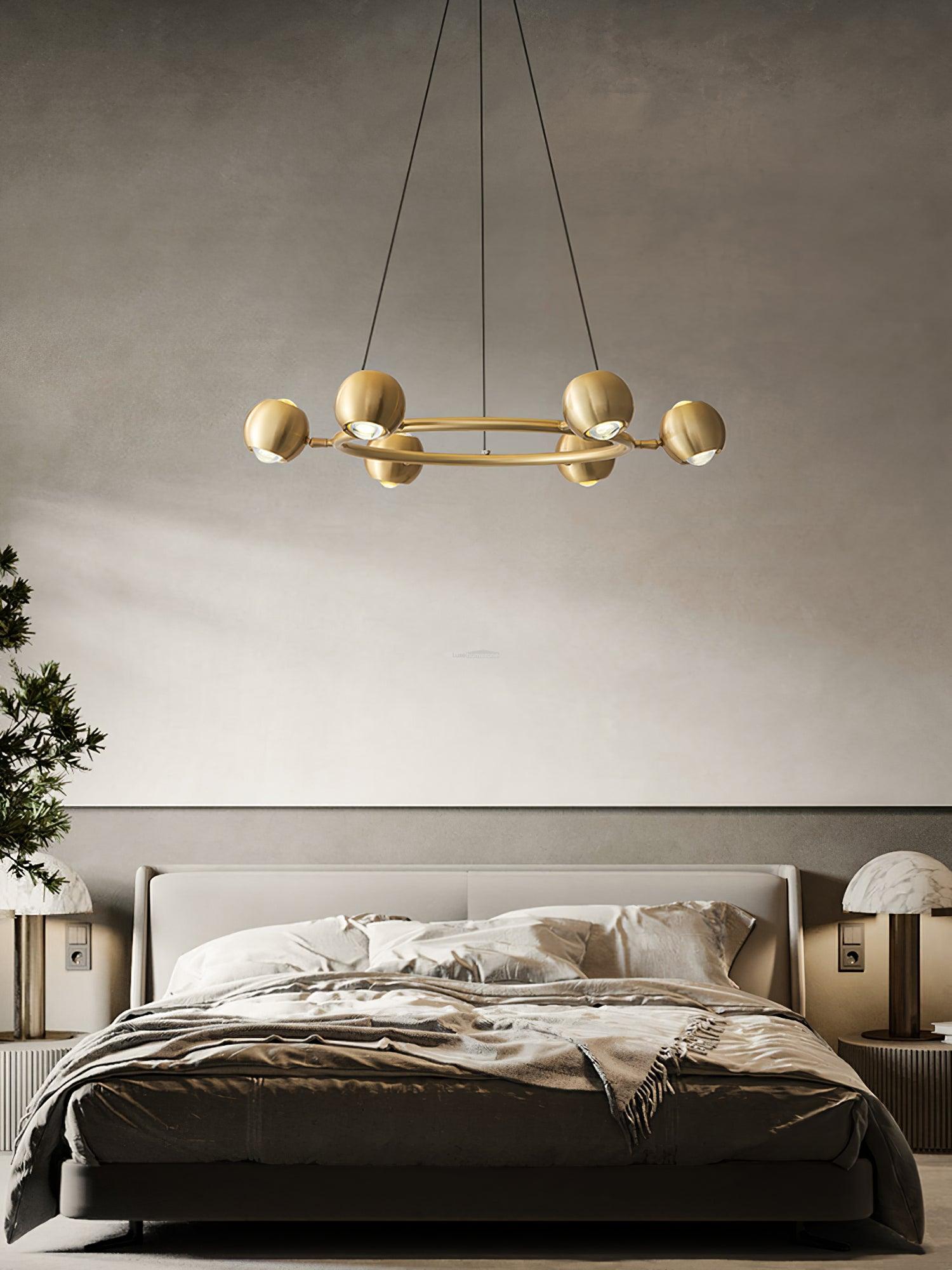 Callisto Chandelier ∅ 21.7″ - Marshmallow-1-Luxehomezone
