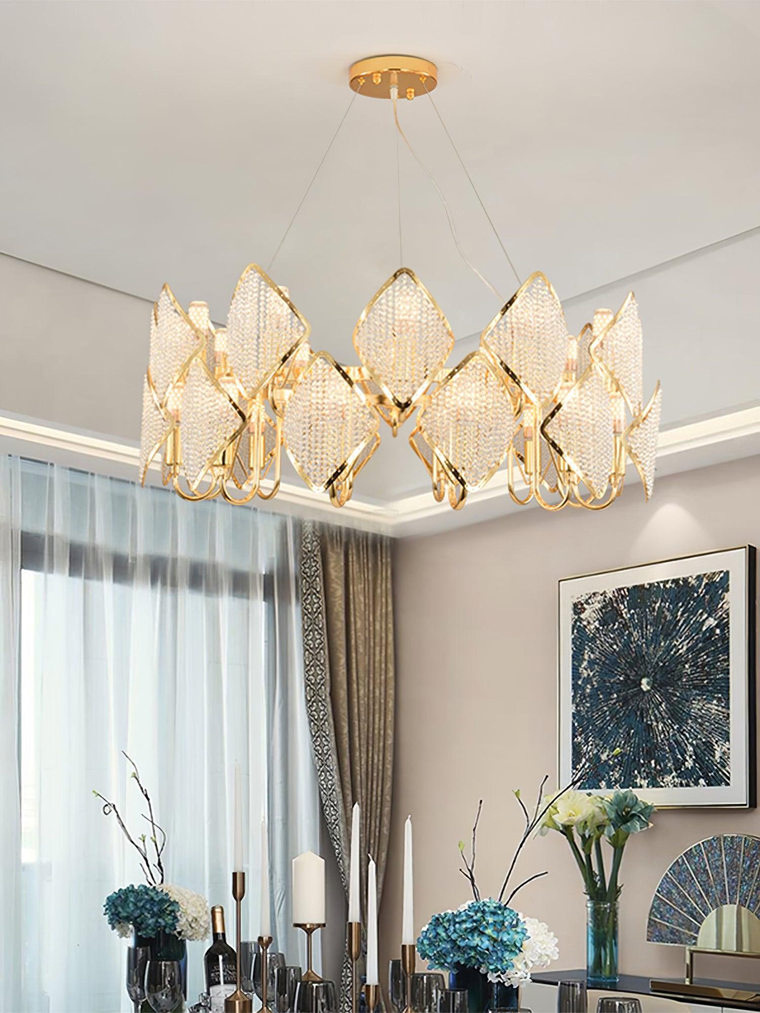 Holly Chandelier with 4/12/24 heads - Luxehomezone