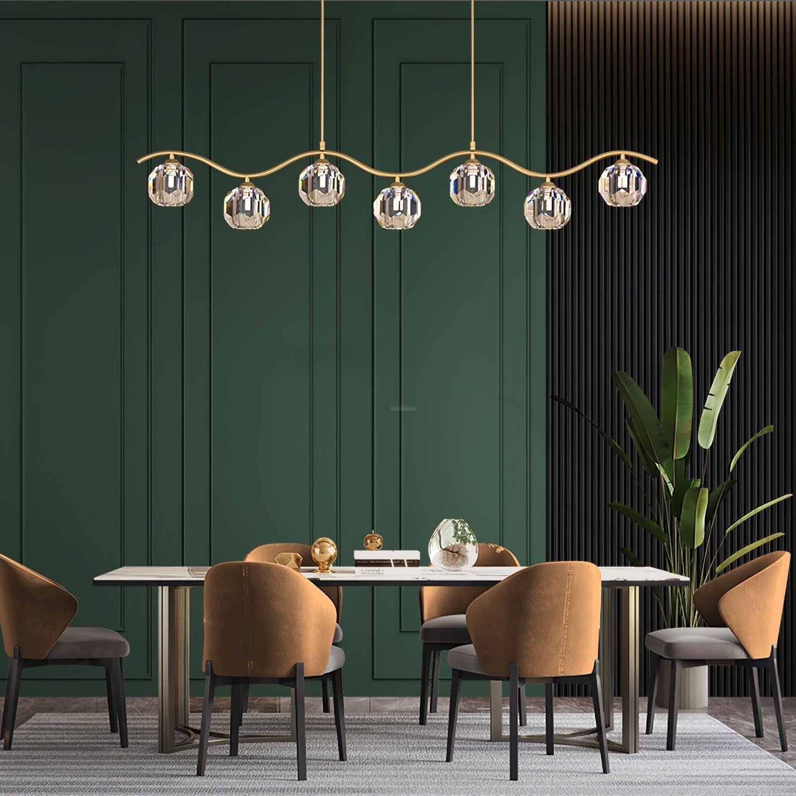 Eara Crystal Chandelier with 3/5/7 heads - Luxehomezone