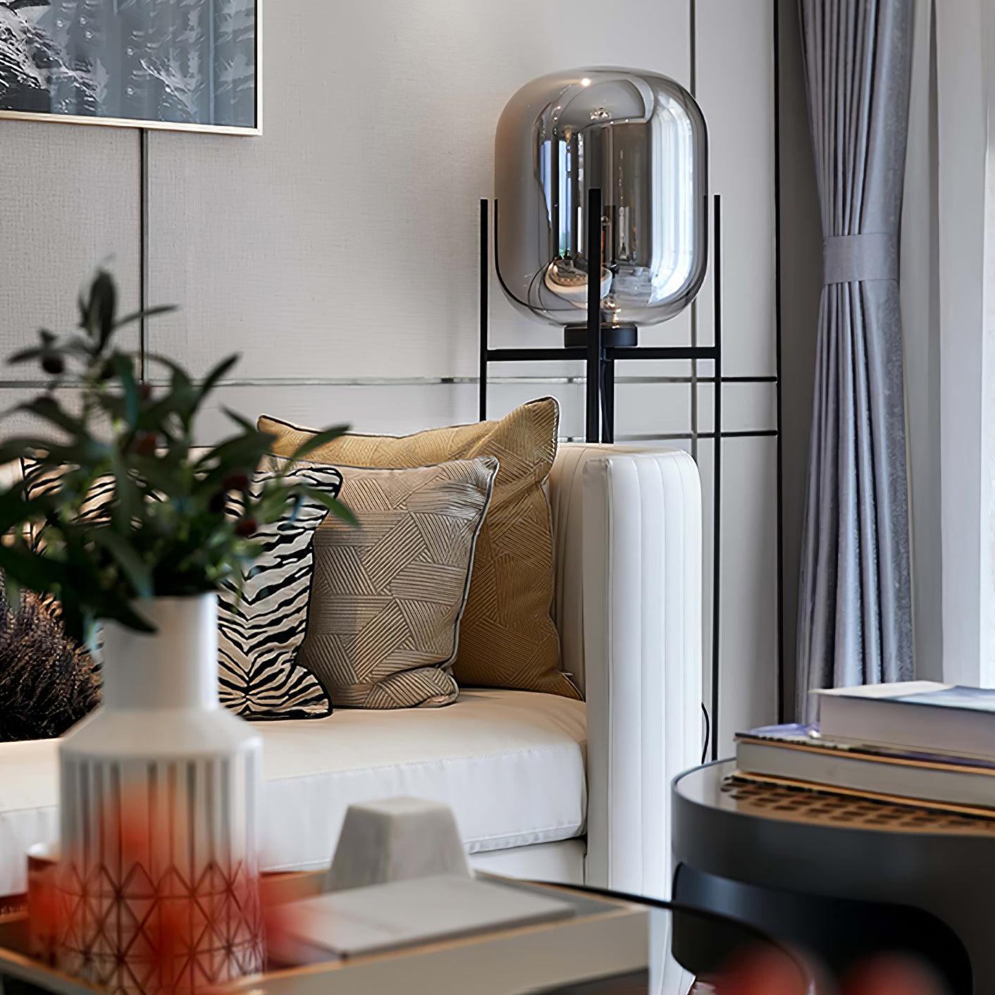 Oda Floor lamp ∅ 18.9″ - Luxehomezone